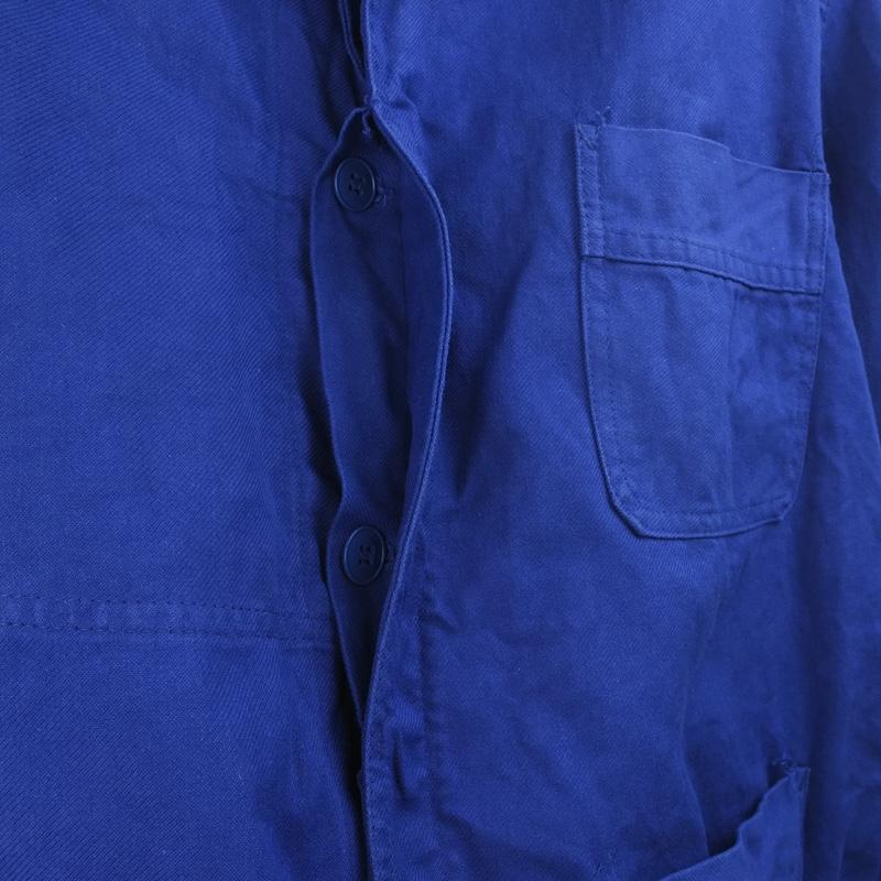 ユーロ ワークジャケット フランス BLUE フレンチブルー 古着 [9021568