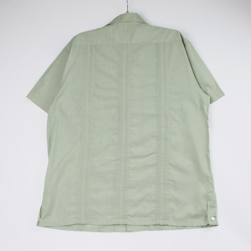 HABAND Guayabera 半袖 キューバシャツ M 古着 【メール便可
