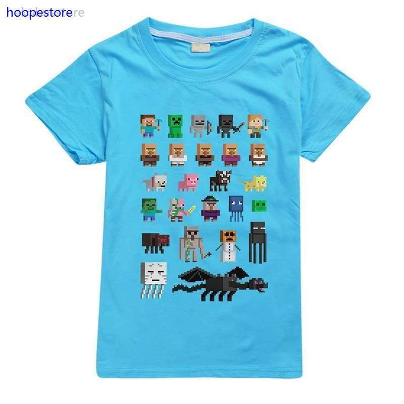 高級素材使用ブランド マイクラ マインクラフト ゲーム Minecraft Tシャツ プレゼント クリスマス キッズ 子供服 トップス Tシャツ カラー オレンジ Www We Job Com