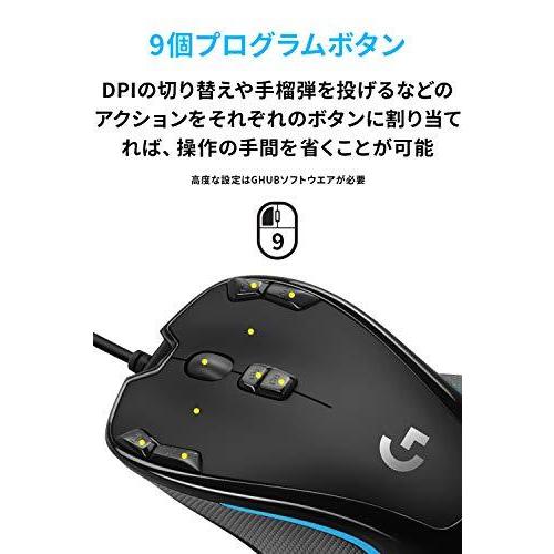 新品非開封 ロジクール g300Sr Logicool G ロジクール ゲーミングマウス 有線 G300Sr 左右対称 軽量