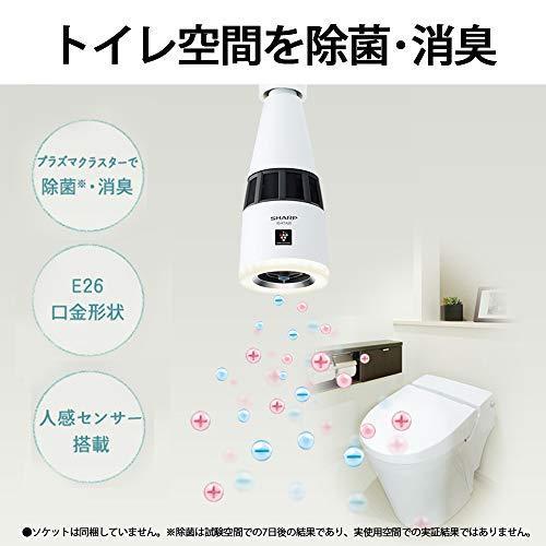 シャープ プラズマクラスター イオン発生機 トイレ用 天井 LED 照明