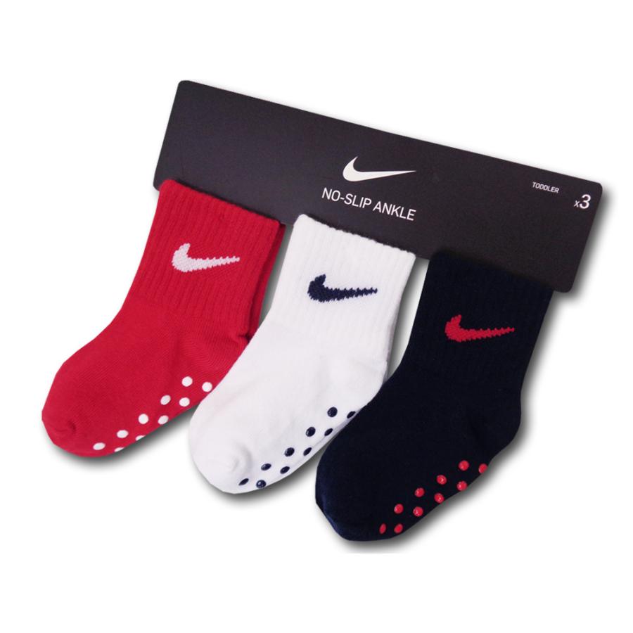ベビー ナイキ ソックス 3足セット Nike Infant Socks 靴下 赤ちゃん 赤白紺 Ba596 Ba596 Hoop Town 通販 Yahoo ショッピング