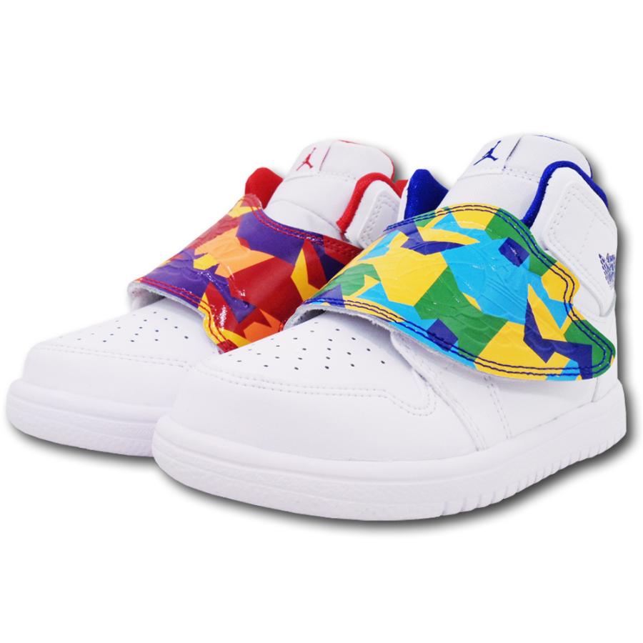 ベビー Sky Jordan 1 Td ジョーダン シューズ 靴 スニーカー 白マルチカラー 14cm 15cm 8 8 Hoop Town 通販 Yahoo ショッピング