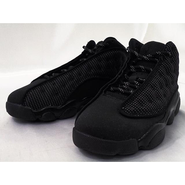 キッズ 子供用 Air Jordan 13 Retro Txt Bp Black Cat エアジョーダン Xiii シューズ 靴 スニーカー 黒アントラシート 箱なし 8 8 Hoop Town 通販 Yahoo ショッピング