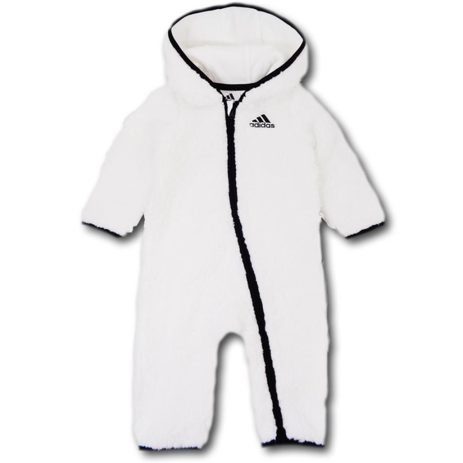 ベビー Adidas Hooded Coverall Baby アディダス もこもこ カバーオール 赤ちゃん 白黒 Bo010 Bo010 Hoop Town 通販 Yahoo ショッピング