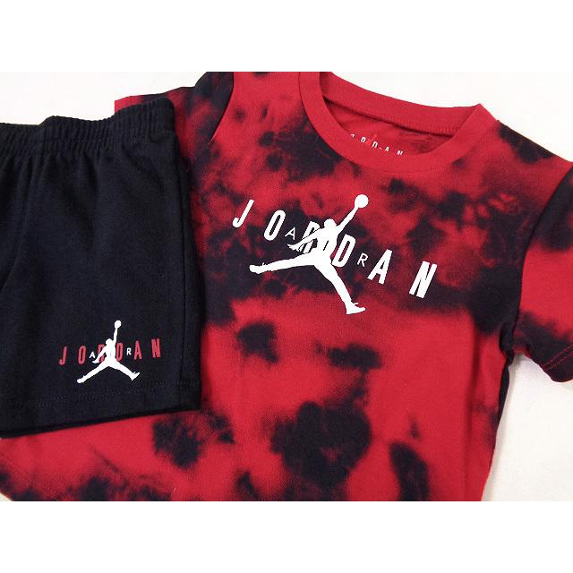 春夏新色 ベビー ジョーダン Tシャツ ハーフパンツ セットアップ Jordan Infant Set ベビー服 子供用 赤黒白 Bt125 激安の Www Aqtsolutions Com