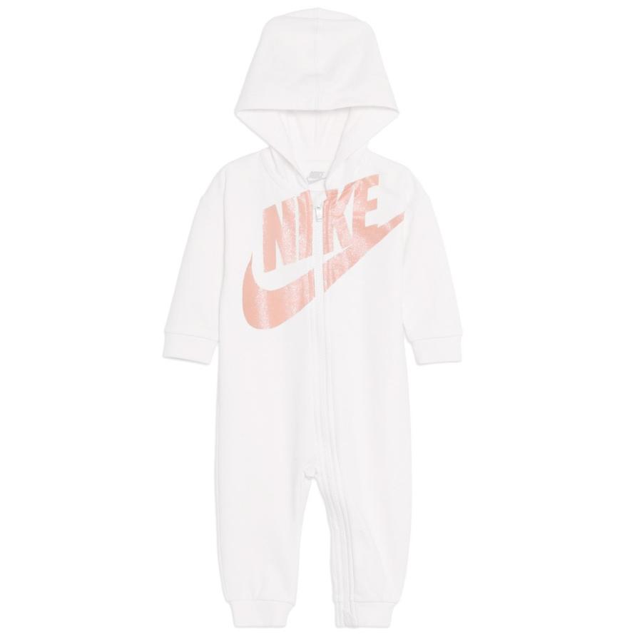 ベビー ナイキ フード付き カバーオール Nike Futura Infant Coverall アイボリーサーモンピンク Bt711 Bt711 Hoop Town 通販 Yahoo ショッピング