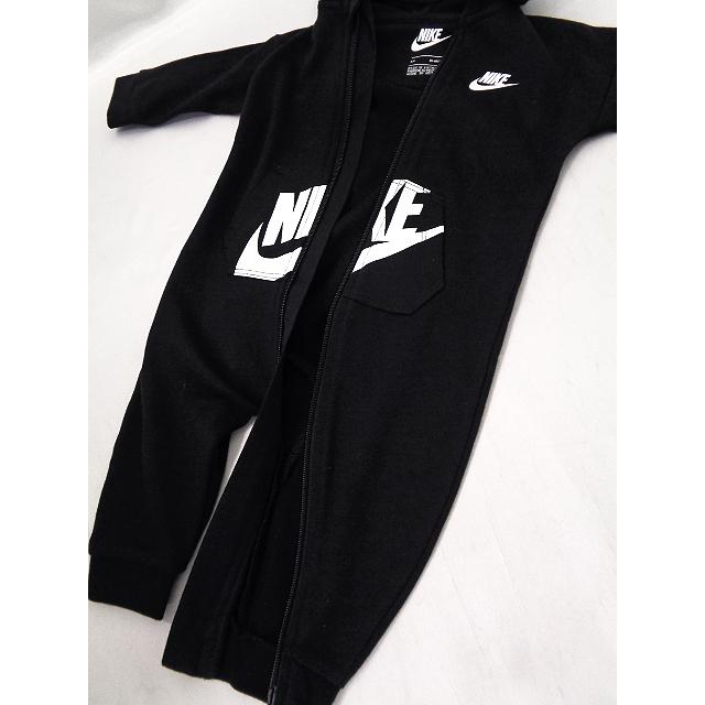 べビー ナイキ フード付き カバーオール Nike Futura Infant Coverall ベビー服 赤ちゃん 黒白 By031 By031 Hoop Town 通販 Yahoo ショッピング