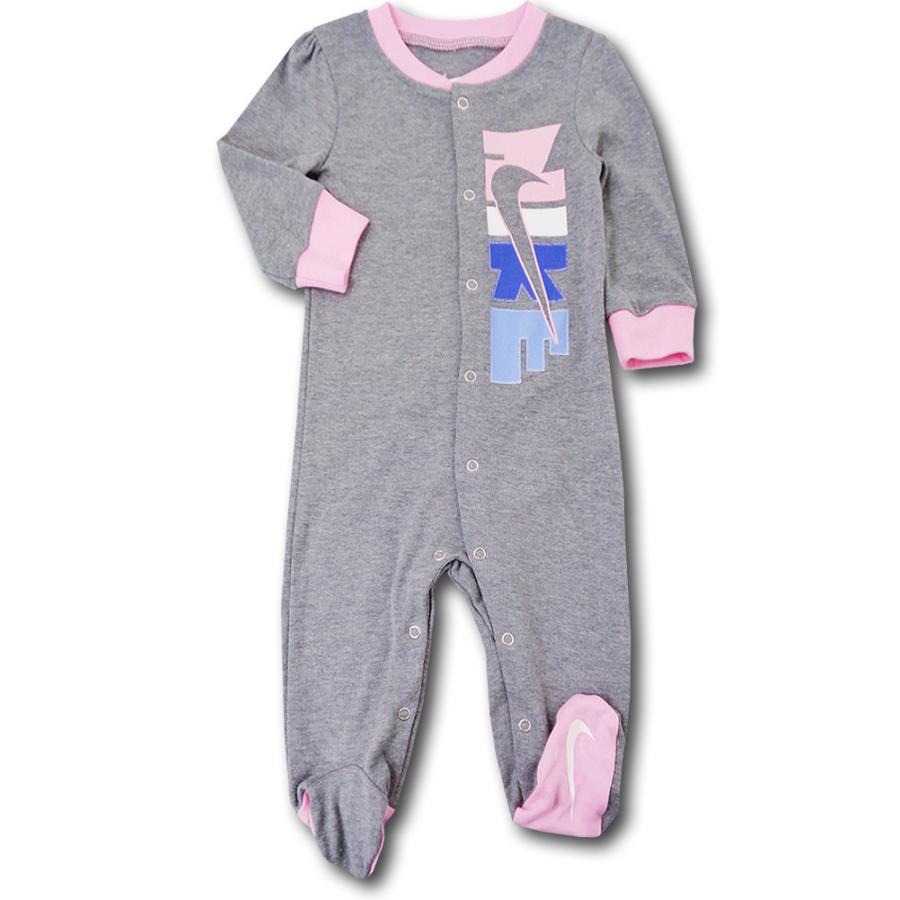 ベビー ナイキ カバーオール Nike Infant 赤ちゃん BY182 灰ピンク Coverall 贈呈 超激安 ベビー服