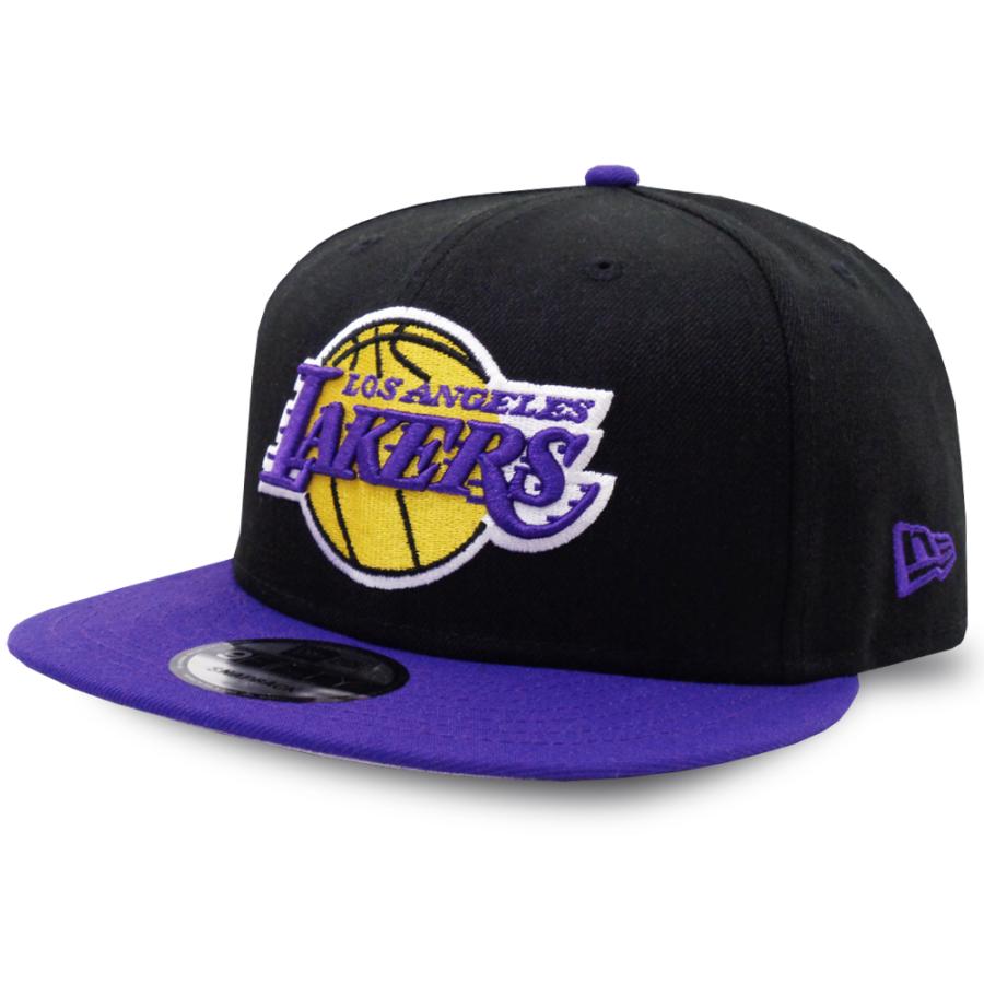 ニューエラ Nba ロサンゼルス レイカーズ キャップ New Era Los Angeles Lakers Snapback Cap スナップバック 帽子 黒紫 Cn197 Cn197 Hoop Town 通販 Yahoo ショッピング