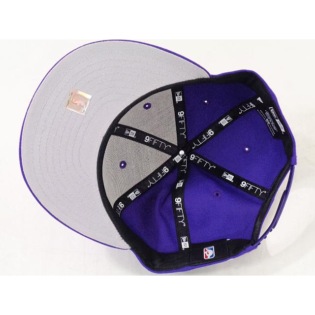 ニューエラ NBA ロサンゼルス・レイカーズ スナップバックキャップ New Era Los Angeles Lakers Snapback Cap 帽子 9FIFTY　紫白 CN306｜hooptown｜04