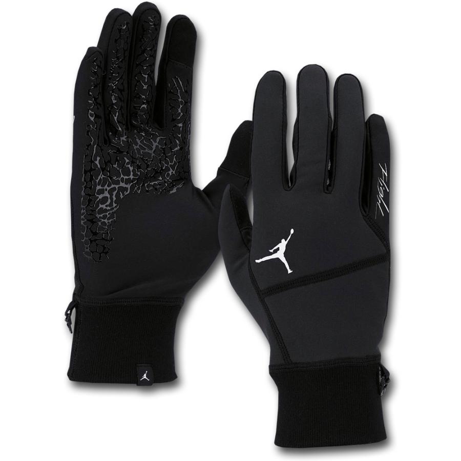 ジョーダン スマホ対応 トレーニンググローブ 手袋 Jordan Hyper Storm Fleece Gloves 黒 HO837