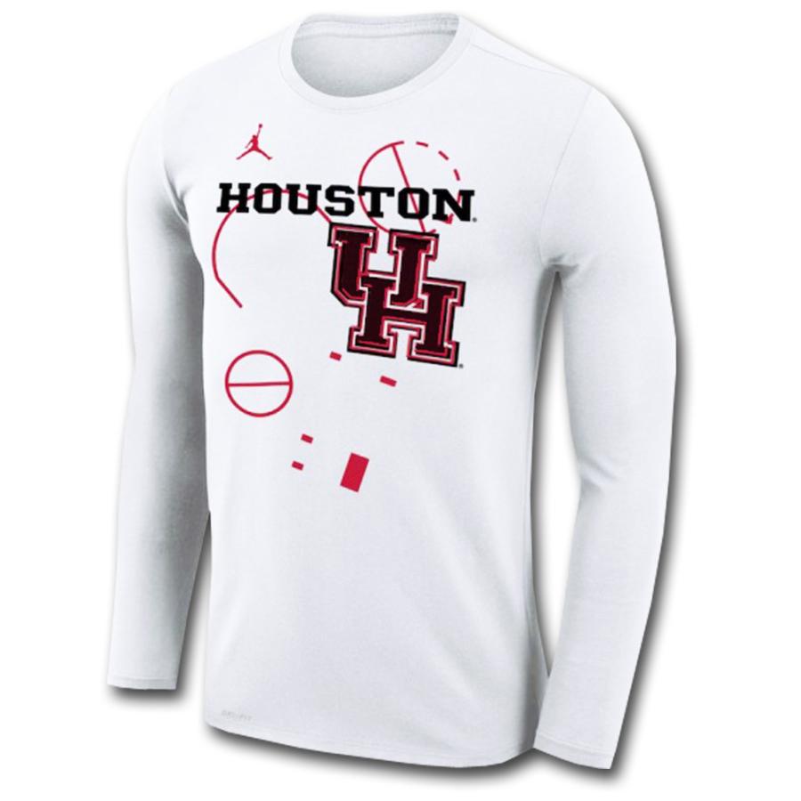 メンズ ジョーダン NCAA ヒューストン大学 クーガーズ ロングスリーブ トレーニングシャツ Jordan Houston Cougars 長袖  白赤黒 JN448 :JN448:HOOP TOWN - 通販 - Yahoo!ショッピング