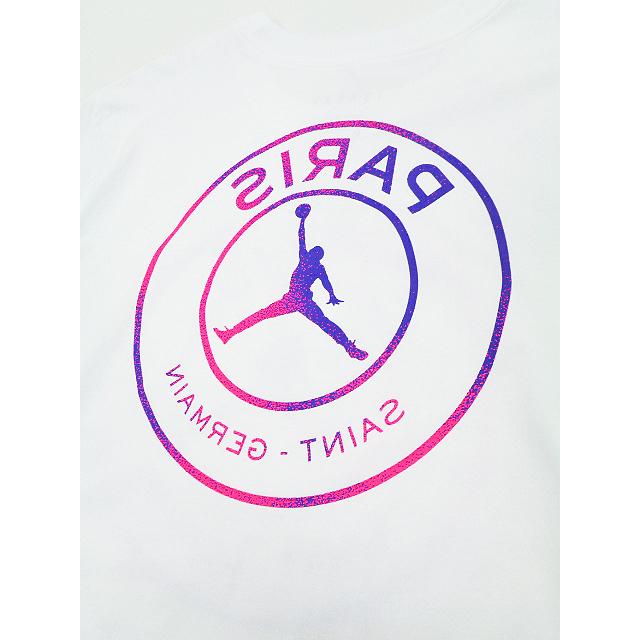 メンズ ジョーダン パリ サンジェルマン ロングスリーブtシャツ Jordan X Psg Paris Saint Germain Long Sleeve 長袖 白紫ネオンピンク Jt077 Jt077 Hoop Town 通販 Yahoo ショッピング