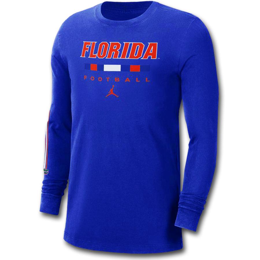 メンズ ジョーダン NCAA フロリダ大学 ゲイターズ ロングスリーブT  