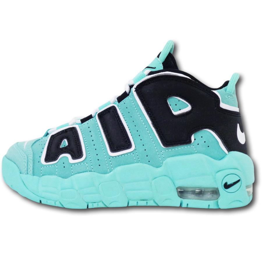 キッズ ジュニア Nike Air More Uptempo ダイヤモンド ナイキ エア モアアップテンポ モアテン ライトアクア黒白 Ks534 Ks534 Hoop Town 通販 Yahoo ショッピング