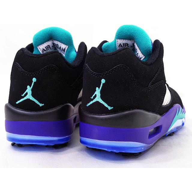 レディース キッズ Air Jordan V Low Golf Shoes エアジョーダン 5 ゴルフシューズ 黒グレープ 箱なし Ks745 Ks745 Hoop Town 通販 Yahoo ショッピング