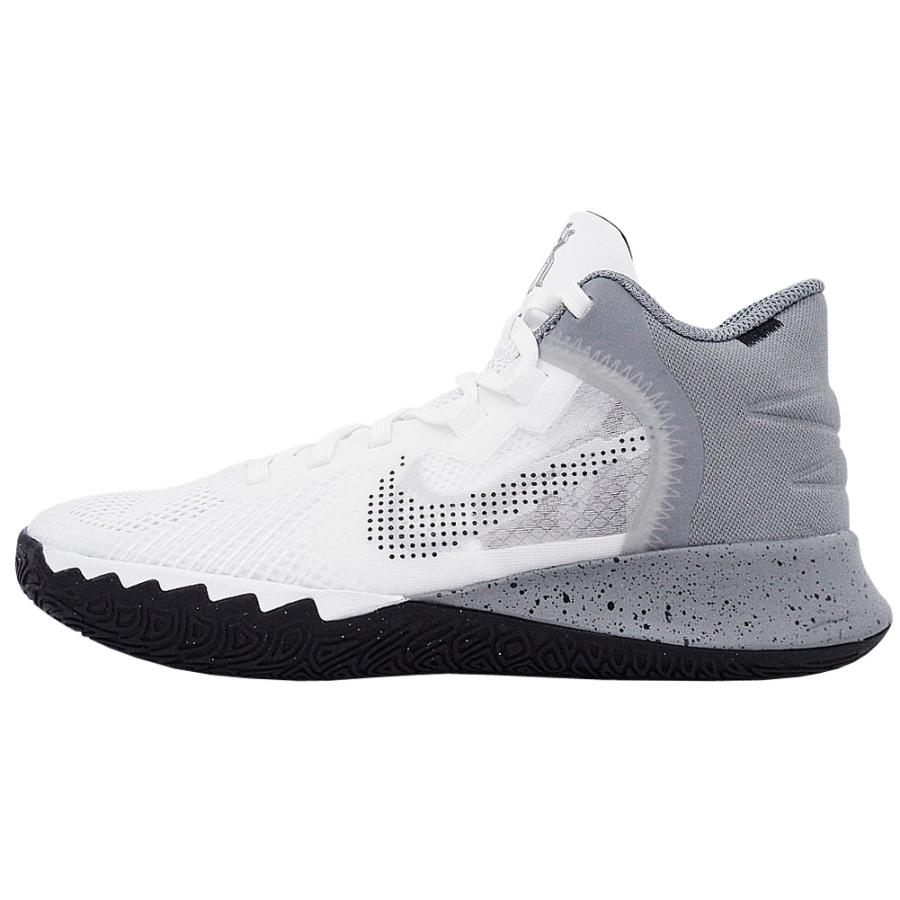 最大79 Offクーポン キッズ ジュニア Nike Kyrie Flytrap V Gs ナイキ カイリー アービング バスケットシューズ バッシュ 白クローム Ks947 Www Southriverlandscapes Com