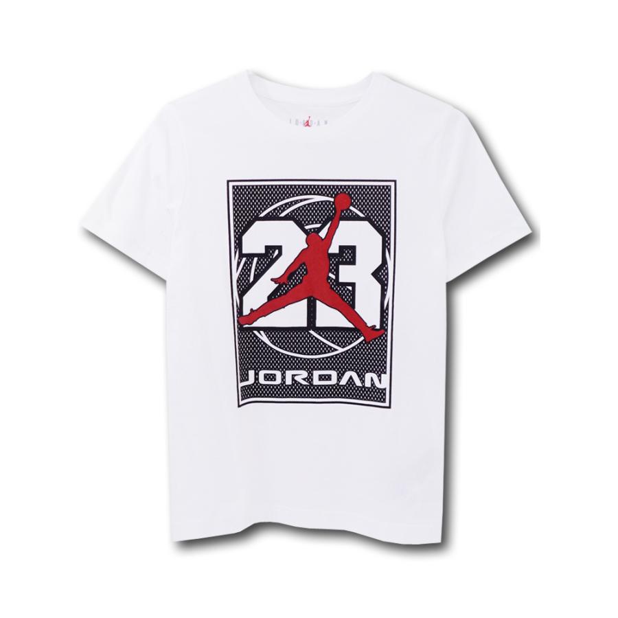ジュニア ジョーダン ｔシャツ Jordan T Shirt キッズ トップス 半袖 白黒赤 Ll446 Ll446 Hoop Town 通販 Yahoo ショッピング