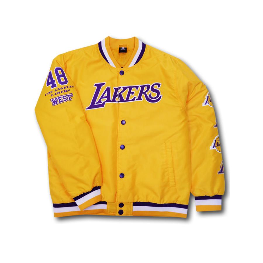 Unk Nba ロサンゼルス レイカーズ 中綿ジャケット ボンバージャケット Nba Los Angeles Bomber Jacket 黄色紫白 Nj359 Nj359 Hoop Town 通販 Yahoo ショッピング