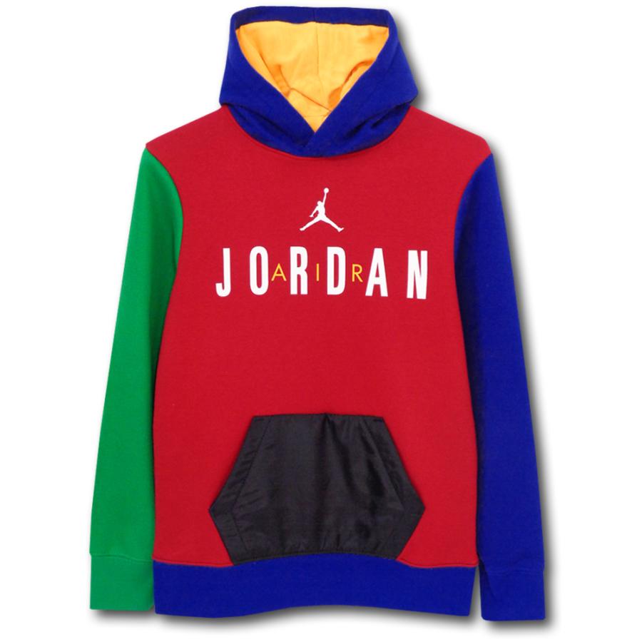 ジュニア ジョーダン パーカー Jordan Youth Hoodie キッズ ユース 赤マルチカラー Ok877 Ok877 Hoop Town 通販 Yahoo ショッピング