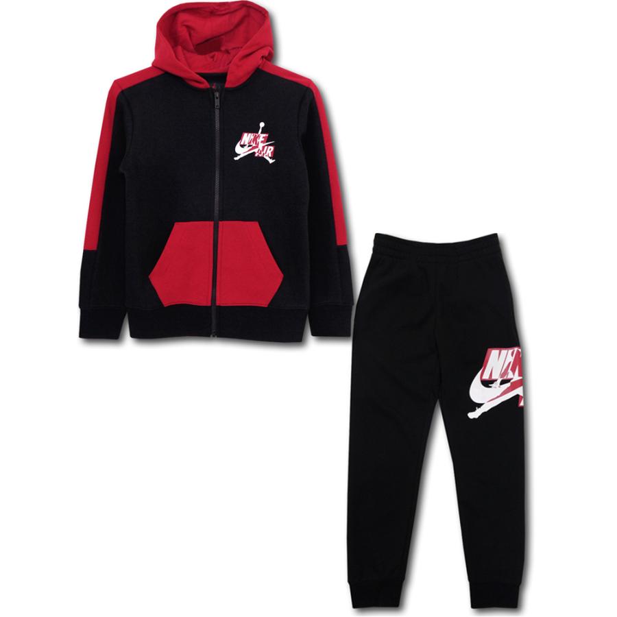 ジュニア ジョーダン パーカー セットアップ Jordan Youth Hoodie And Pants Set キッズ ユース スウェット 上下セット 黒赤白 Ok911 Ok911 Hoop Town 通販 Yahoo ショッピング