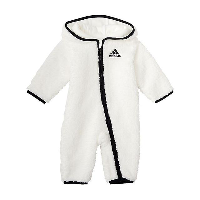 海外取り寄せ ベビー 赤ちゃん Adidas Sherpa Coverall アディダス もこもこフード付きカバーオール Qz271 Qz271 Hoop Town 通販 Yahoo ショッピング