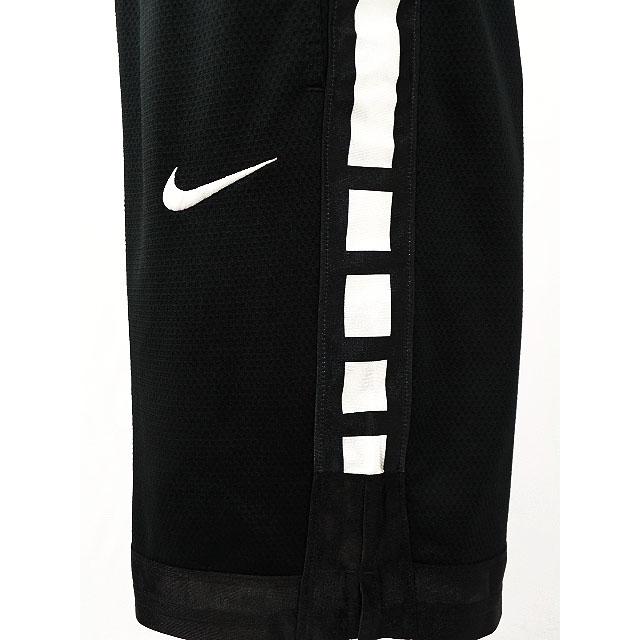 ジュニア ナイキ バスケットボールショーツ Nike Shorts キッズ バスパン　黒白 ドライフィット SK552｜hooptown｜02