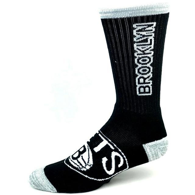 For Bare Feet NBA Brooklyn Nets Crew Socks ブルックリン・ネッツ クルーソックス ミドル丈 靴下  27〜30cm 黒灰白 SS179 :SS179:HOOP TOWN - 通販 - Yahoo!ショッピング