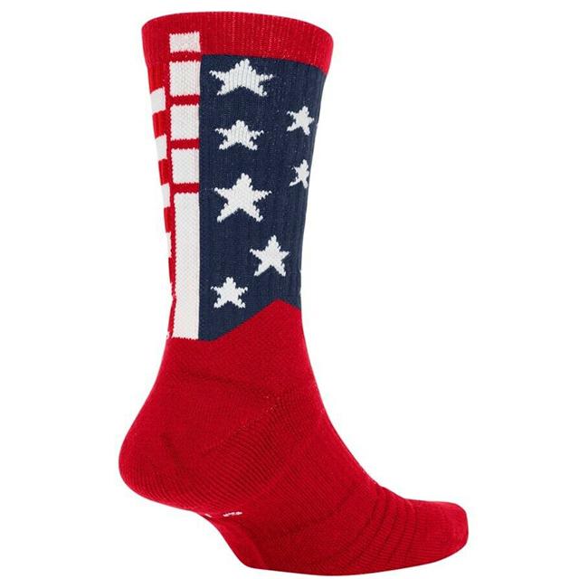 大きいサイズ Nike Elite Usa Basketball Crew Socks ナイキ エリート バスケットボール クルーソックス 靴下 30cm 33cm 赤白紺 Sx48 Sx48 Hoop Town 通販 Yahoo ショッピング