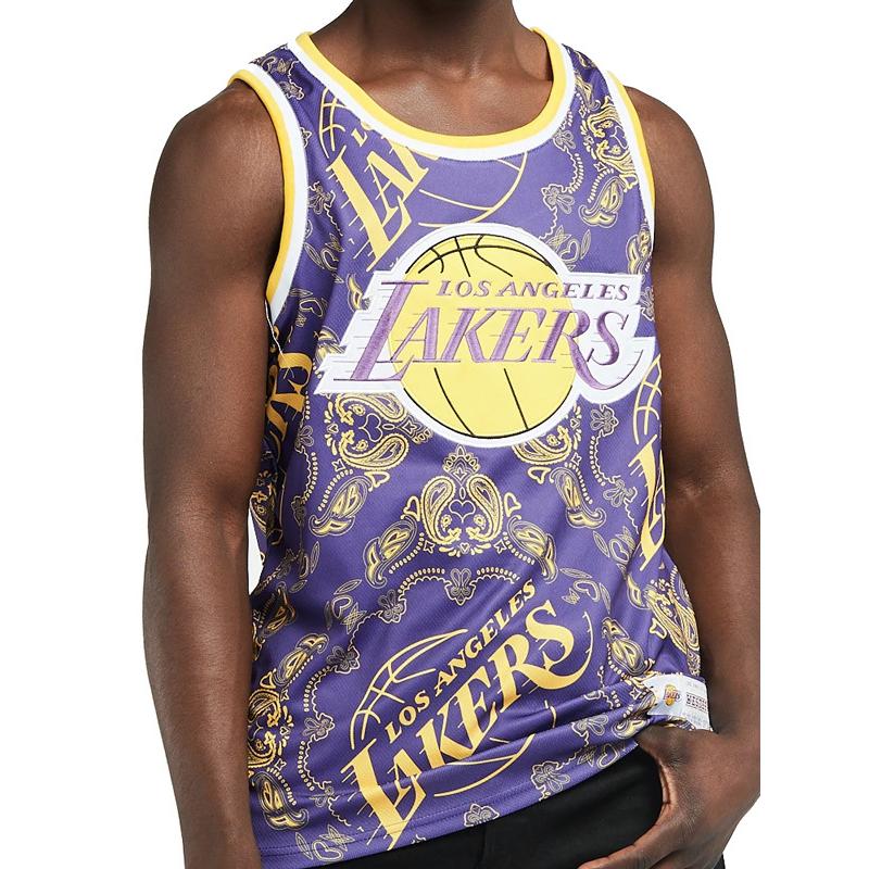 lakers mesh jersey