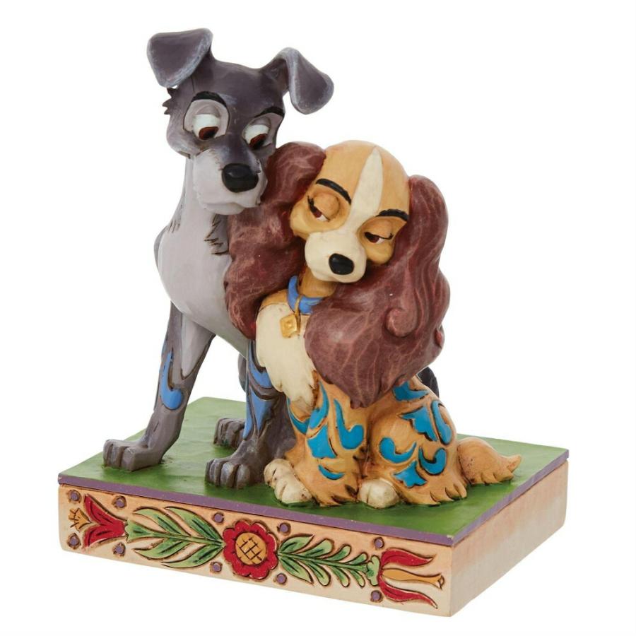 わんわん物語 レディ トランプ フィギュア エネスコ ジムショア 箱付き美品 Disney（ディズニー） フィギュア グッズ わんわん物語 レディ