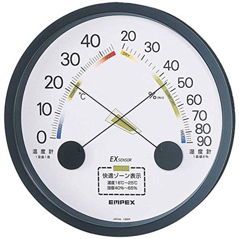 エンペックス気象計 温度湿度計 エスパス温湿度計 壁掛け用 日本製 ブラック TM-2332  :20211202020438-00087:hooyuuHOME2号店 - 通販 - Yahoo!ショッピング