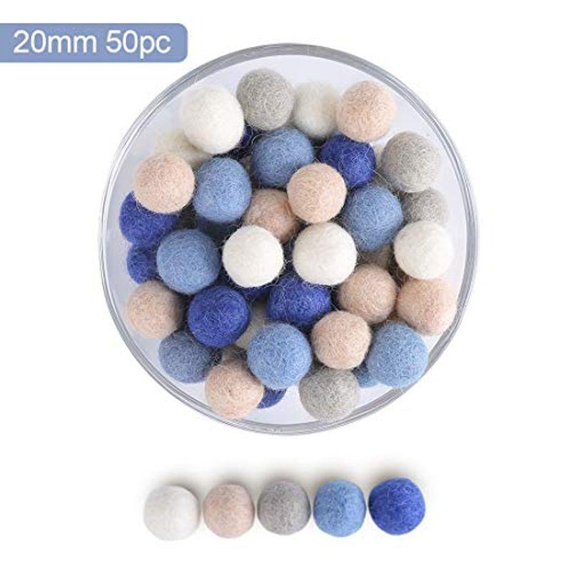 Okawari Home 羊毛フェルト ボール ハンドメイド mm 50個 ウールボール モビール 手芸用品 壁飾り ガーランド レイン Hooyuuhome2号店 通販 Yahoo ショッピング