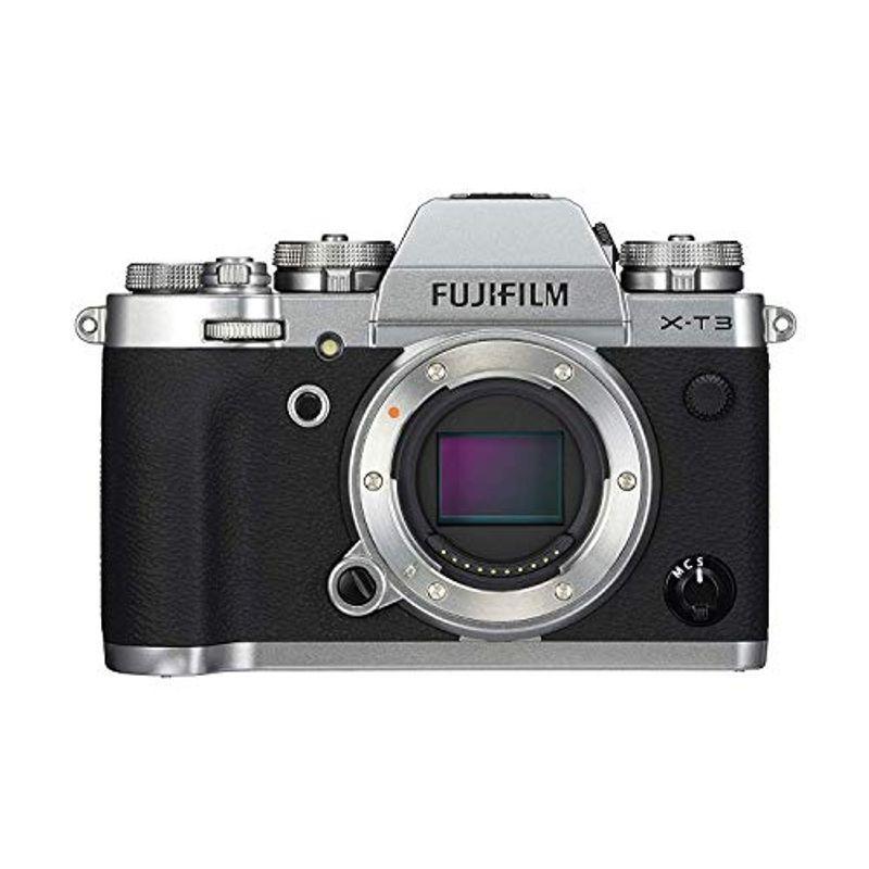 【クーポン対象外】 FUJIFILM ミラーレス一眼カメラ X-T3ボディ シルバー X-T3-S ミラーレス一眼カメラ