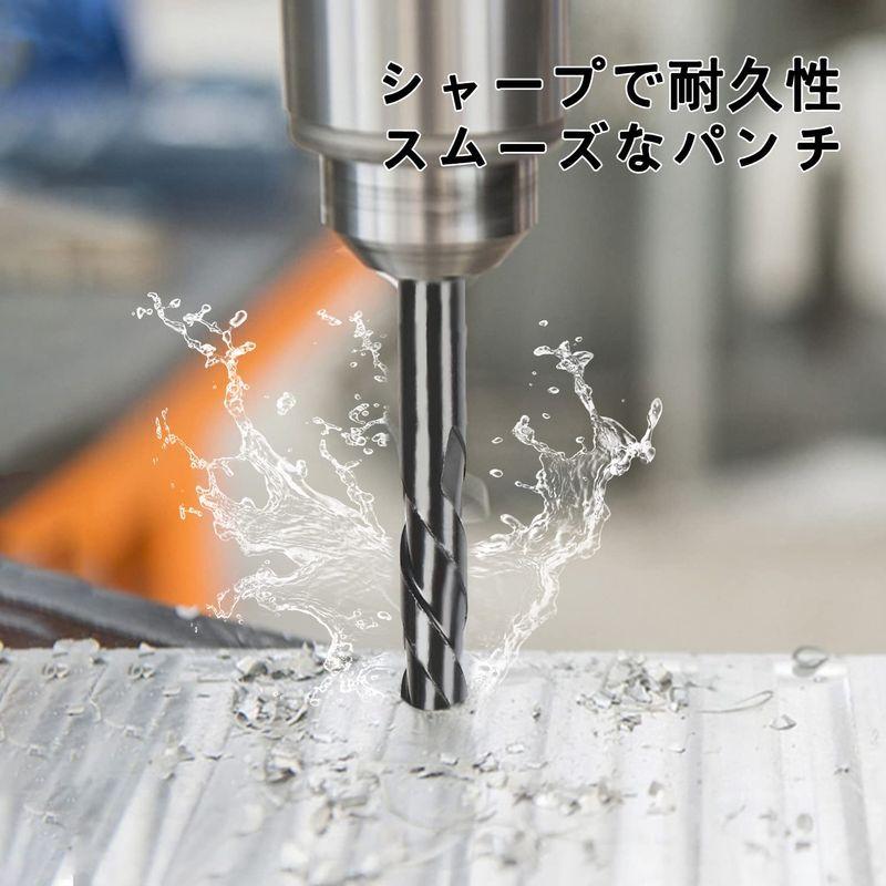 Wolfride 7本セット コンクリート タイル 3mm 鋳物の穴あけ用 4 陶器 六角軸穴あけドリル ビット ガラスドリルビット ドリル