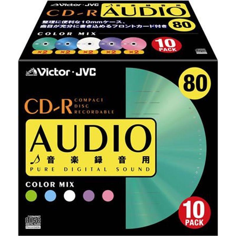 Victor ビクター 音楽用CD-R CDA80XQ10 その他録音用メディア