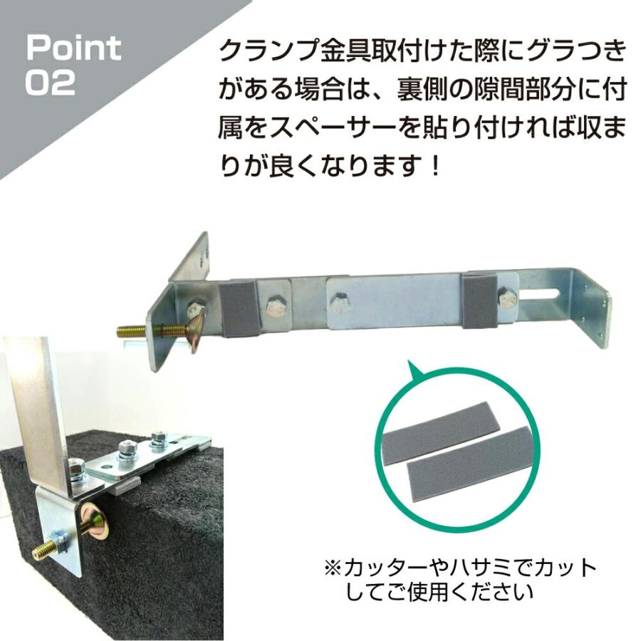 ガレージミラー 家庭用 ブロック 挟み込み ビニール鋼板 塩ビ鋼板 酸性雨 丈夫 取付金具付 丸型 360φ 腐食に強い 50〜185mm 厚手 クランプ式 日本製 yh1202