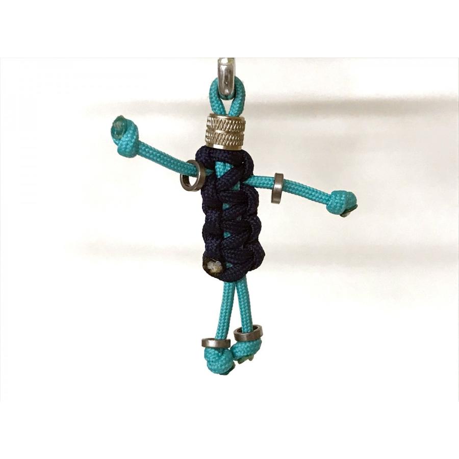 キーホルダー パラコードアクセサリー メンズ レディース 自転車