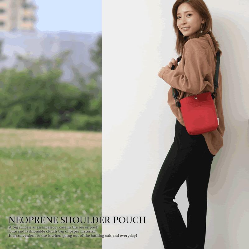 全国送料無料 PixyParty バッグ 選べる7色 ネオプレーンショルダー