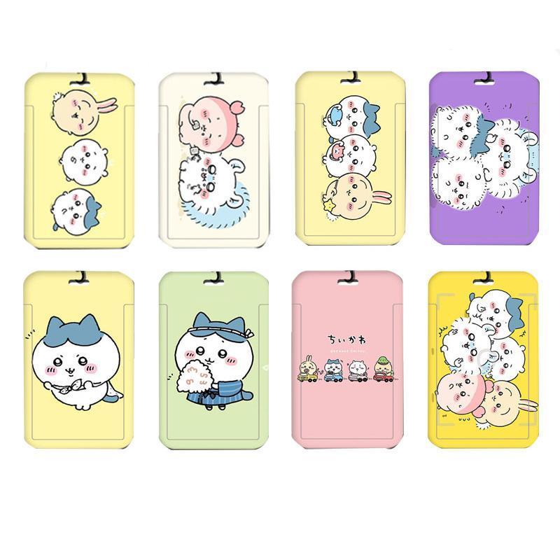 ちいかわ パスケース カードケース チェキ用 吊り下げ モモンガ