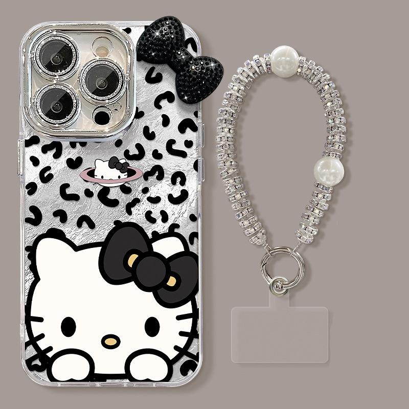 ヒョウ柄キティ☆つけまつげケース ヒョウ柄キティ☆つけまつげケース