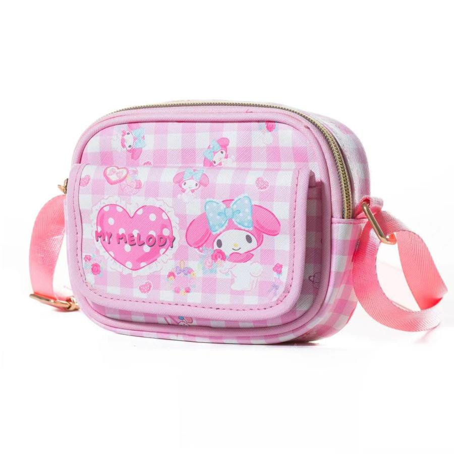 にしむらゆうじ×サンリオ ショルダーバッグ キティ シナモンロール マイメロ にしむらゆうじ×サンリオキャラクターズ ぬいぐるみ風ショルダー