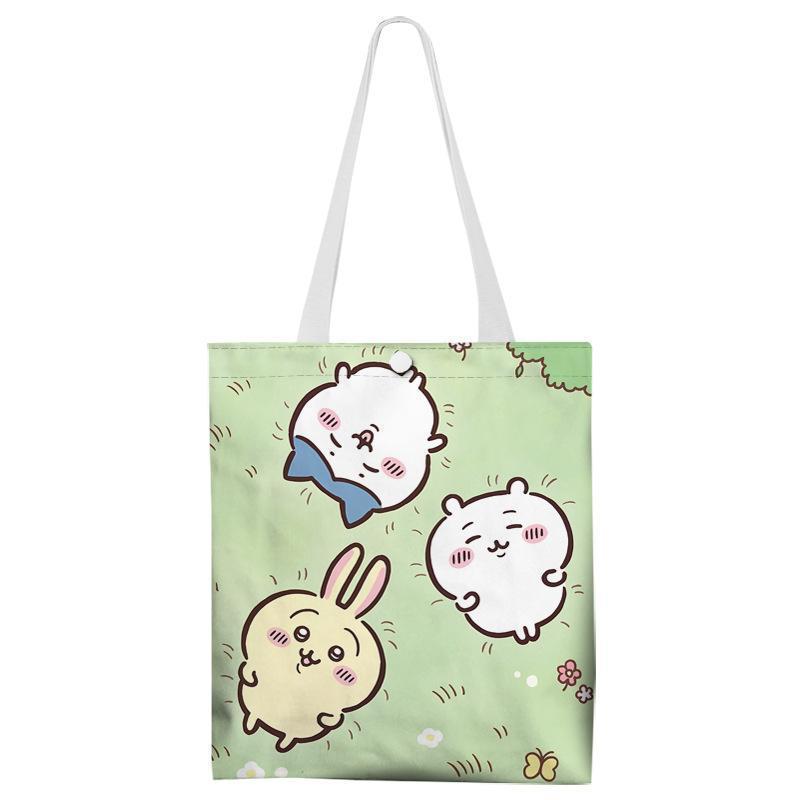 ちいかわ バッグ グッズ トートバッグ ハチワレ うさぎ 両面 ちいかわ バッグ グッズ トートバッグ ハチワレ うさぎ 両面