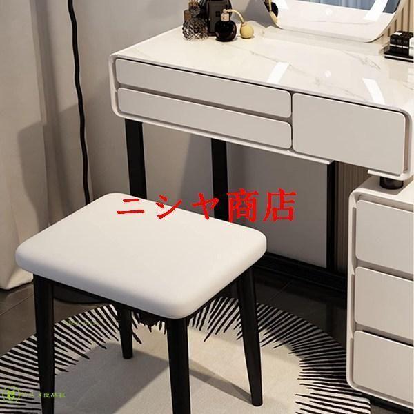 ドレッサー ホワイト 化粧台 クッション付 スツール 引き出し付 照明 ミラー付 鏡台 寝室 家具 模様替え 空?活用 室内用品 良好_8