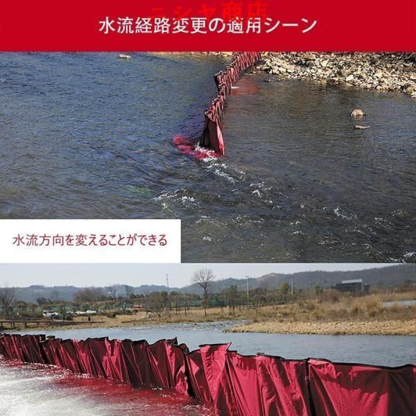 止水板 止水シート 防水シート 遮水 軽量 取付簡単 20-85cm 伸縮可能 高さ 90cm 洪水 防護 浸水 防止 台風 ゲリラ豪雨 水害 災害 対策 住宅 設備 資材_3