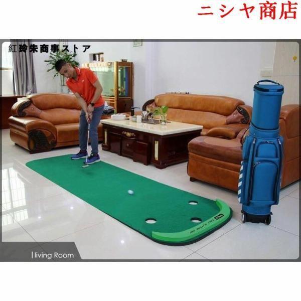 ゴルフ パター練習マット パッティング練習 パターマット 室内 家庭用 コンパクト 収納 上達 スコアアップ 景品 プレゼント ギフト ゴルフ用品_11