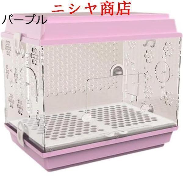 鳥かご 鳥ケージ 大型 豪華セット 透明アクリル 鳥籠 大きいケージ バードケージ インコ ケージ オウムケージ お掃除簡単 自動給餌器_11