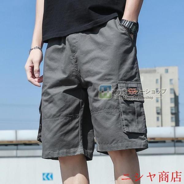 ハーフパンツ カーゴパンツ メンズ 迷彩柄 短パン 大きいサイズ