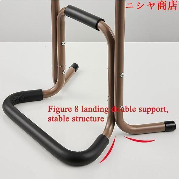 高齢者用モバイルスタンドアシストベッドレール、椅子レール 椅子スタンド 患者の昇降補助、立位移動補助 日常生活補助 高齢者および身体障害者用の安全グラブバ_4